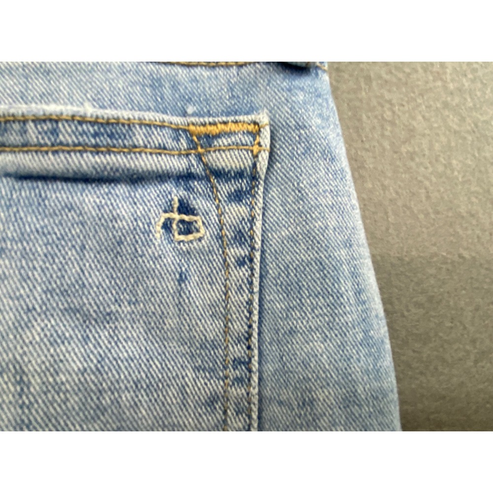 Rag & Bone Dre Low-Rise Slim Boyfriend Jeans Alyssa Distressed Light Wash 26 - Picture 10 of 12